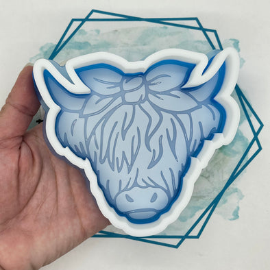 Highland Cow Freshie Mold