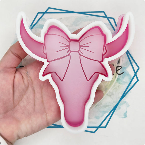 *NEW RELEASE* Coquette Bull Skull Mold