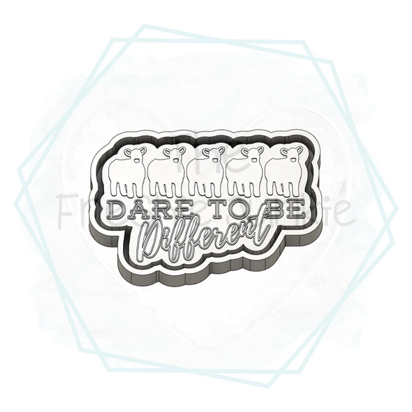 *NEW RELEASE* Dare to Be Different Freshie Mold