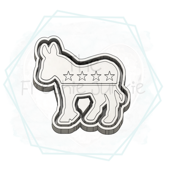 *NEW RELEASE* Donkey (Democratic Party) Freshie Mold