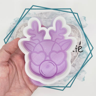 *NEW RELEASE* Reindeer Bubble Freshie Mold
