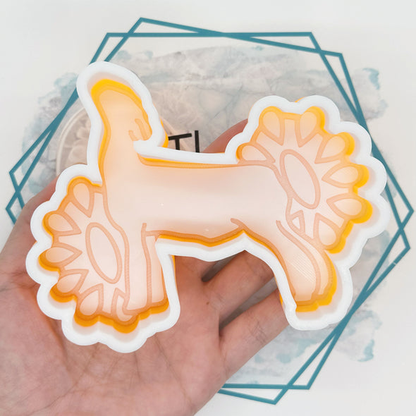 *NEW RELEASE* Show Lamb with Conchos Freshie Mold