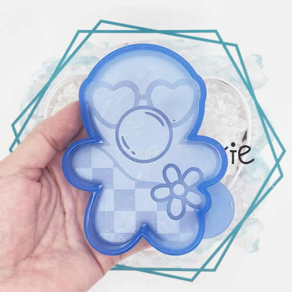 *NEW RELEASE* Groovy Gingerbread with Bubble Freshie Mold