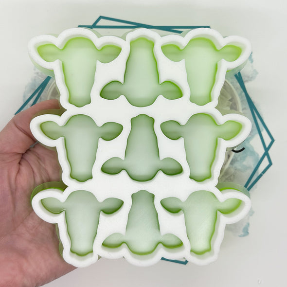 Cow Head Wax Mold
