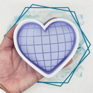 Disco Heart Freshie Mold