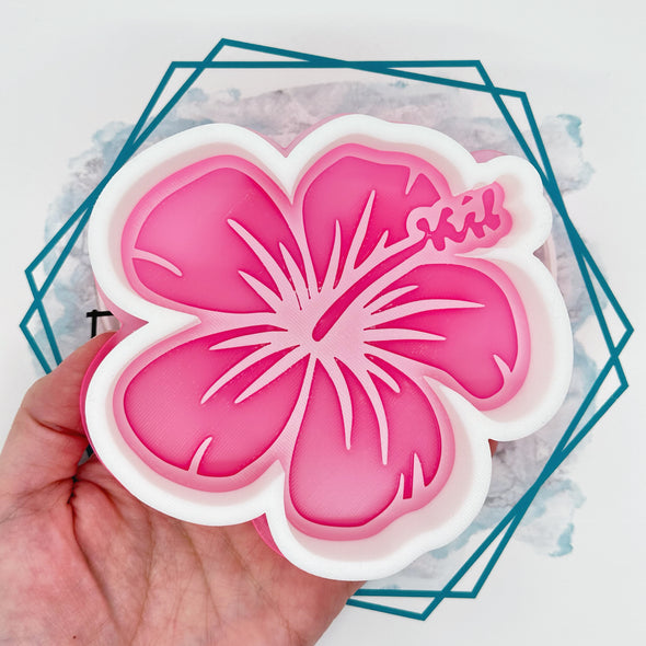 Hibiscus Freshie Mold