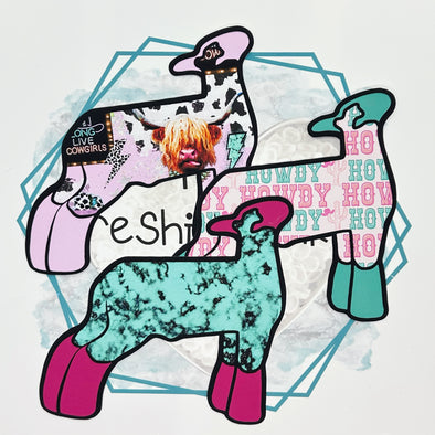 Show Lamb Cardstock Grab Bag