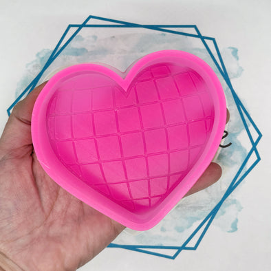 *NEW RELEASE* Disco Heart Freshie Mold