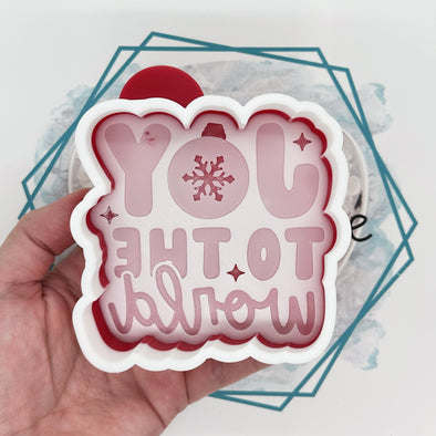 Joy to the World Freshie Mold
