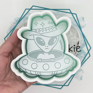 *NEW RELEASE* Cowboy Alien Freshie Mold
