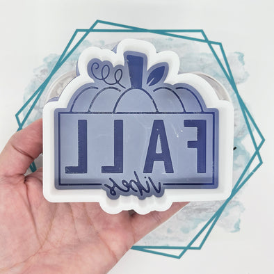 Fall Vibes (Pumpkin) Freshie Mold