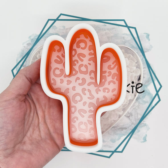 Leopard Cactus Freshie Mold