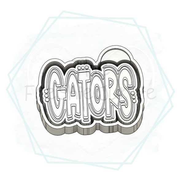 *NEW RELEASE* Gators Doodle Freshie Mold