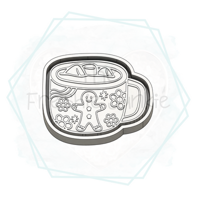 *NEW RELEASE* Gingerbread Cocoa Mug Freshie Mold