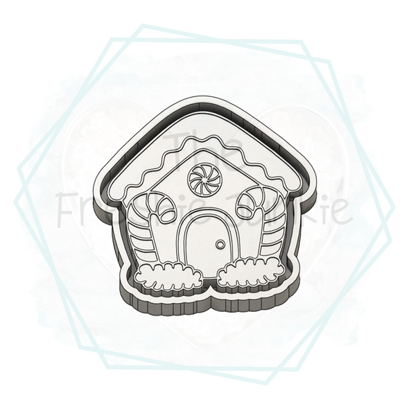 Gingerbread House Freshie Mold