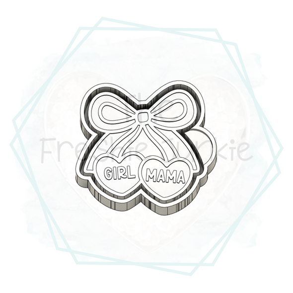 *NEW RELEASE* Girl Mama Coquette Cherries Freshie Mold