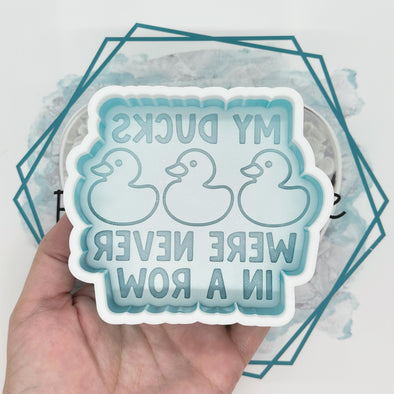 *NEW RELEASE* Ducks in a Row Freshie Mold