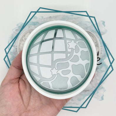*NEW RELEASE* Cow Print Disco Ball Freshie Mold
