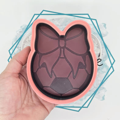 *NEW RELEASE* Soccer Ball with Bow Freshie Mold