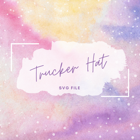 Trucker Hat SVG File