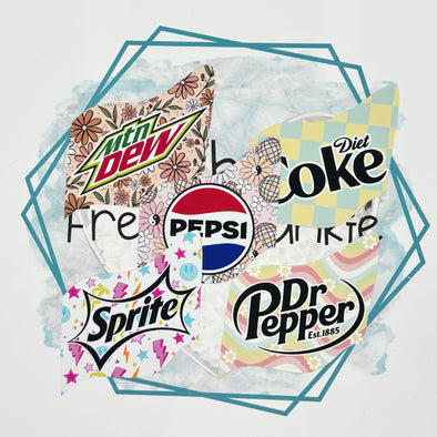 Retro DrPepper Can Cardstock Grab Bag