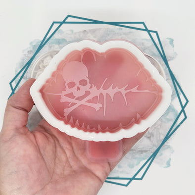 Skull Lips Freshie Mold