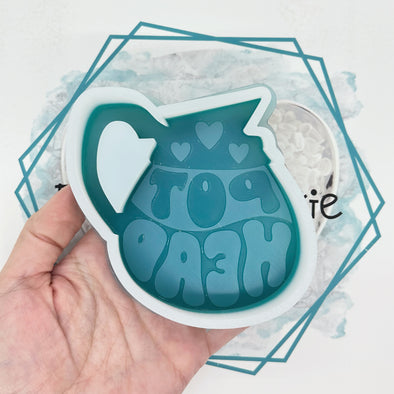 Coffee Pot Head Freshie Mold