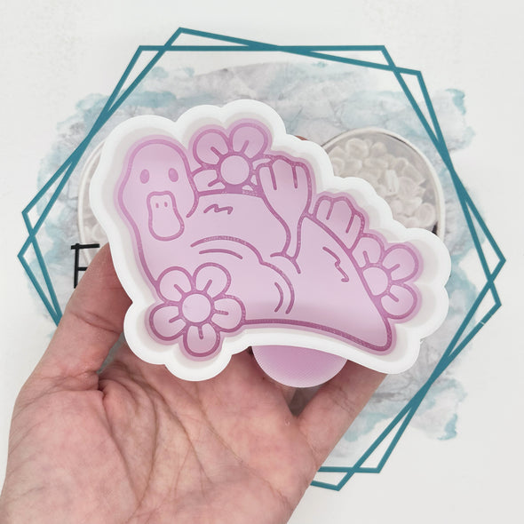 *NEW RELEASE* Flower Duck Freshie Mold
