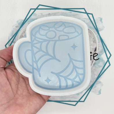 Spider Web Hot Cocoa Freshie Mold