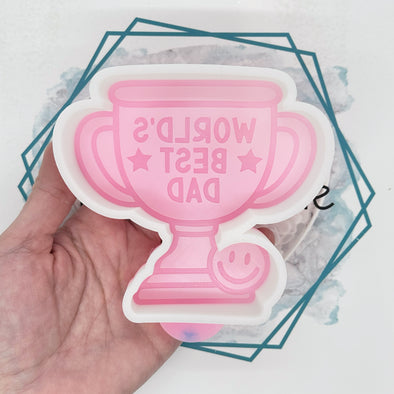 *NEW RELEASE* World's Best Dad Trophy Freshie Mold
