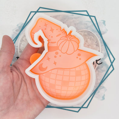 Witch Hat Disco Ball Freshie Mold