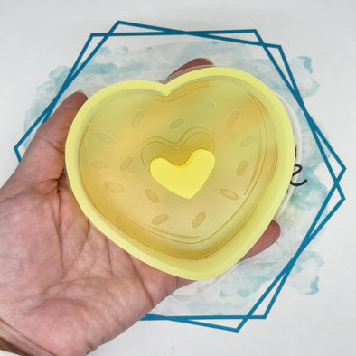 *NEW RELEASE* Heart Donut Freshie Mold