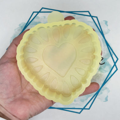 *NEW RELEASE* Heart Concho Freshie Mold