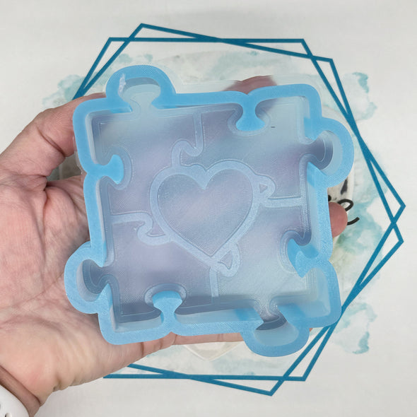 Autism Puzzle Freshie Mold