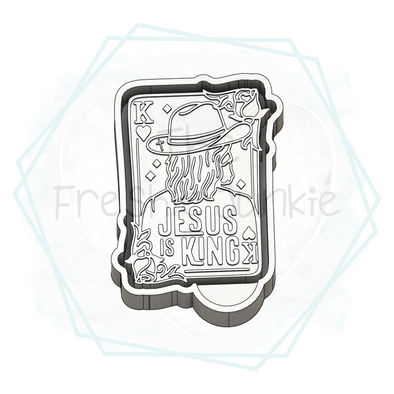 *NEW RELEASE* Jesus is King Freshie Mold