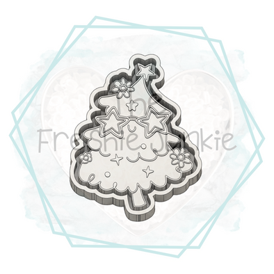 *NEW RELEASE* Retro Christmas Tree Freshie Mold