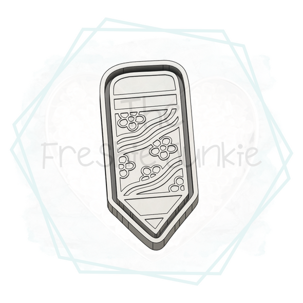 *NEW RELEASE* Groovy Pencil Freshie Mold