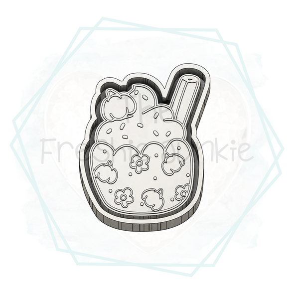 *NEW RELEASE* Retro Pumpkin Spiced Latte Freshie Mold