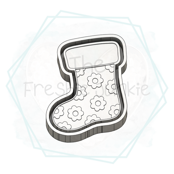 *NEW RELEASE* Retro Stocking Freshie Mold