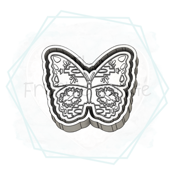 *NEW RELEASE* Tooled Butterfly Freshie Mold