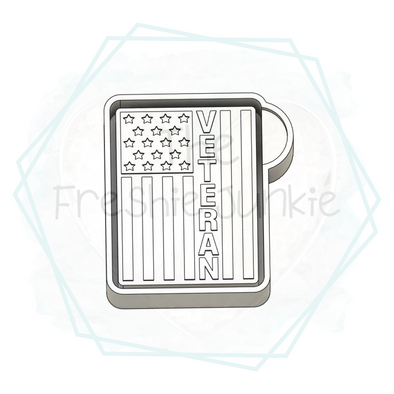 *NEW RELEASE* Veteran Flag Freshie Mold