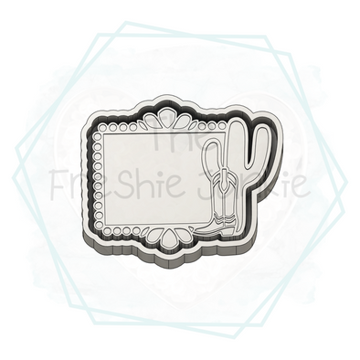 *NEW RELEASE* Western Frame Freshie Mold