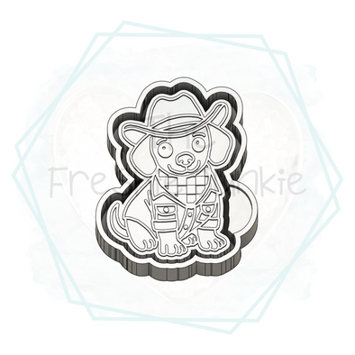 *NEW RELEASE* Western Pup Freshie Mold