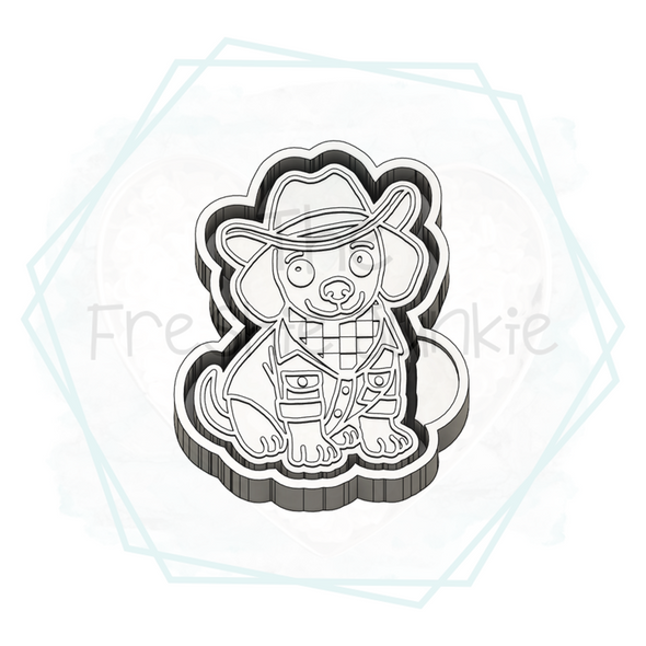 *NEW RELEASE* Western Pup Freshie Mold