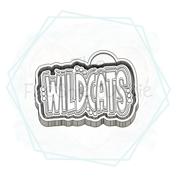 *NEW RELEASE* Wildcats Doodle Freshie Mold
