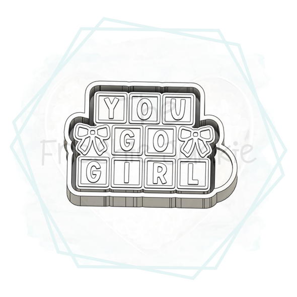 *NEW RELEASE* You Go Girl Freshie Mold