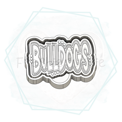 *NEW RELEASE* Bulldogs Doodle Freshie Mold