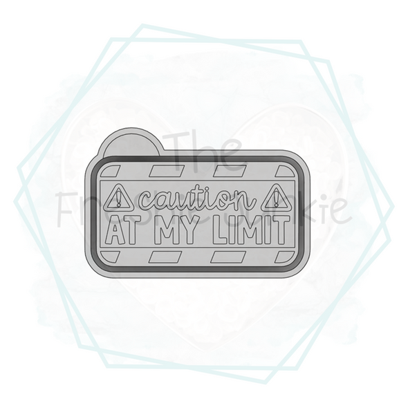 *NEW RELEASE* Caution - At My Limit Freshie Mold