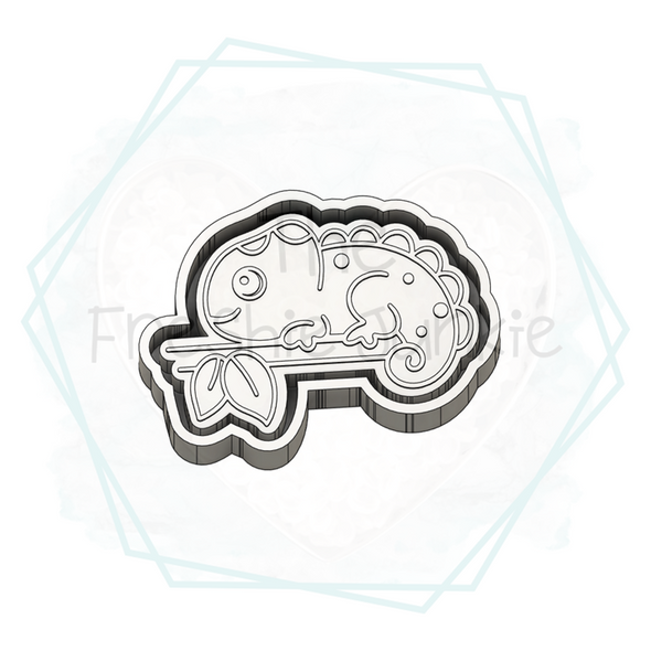*NEW RELEASE* Chameleon Freshie Mold