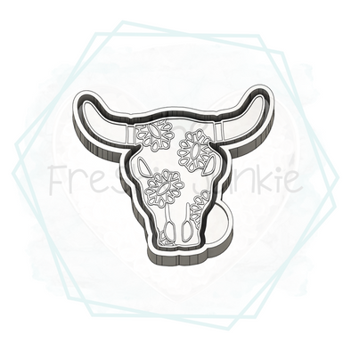 *NEW RELEASE* Concho Aztec Bull Freshie Mold